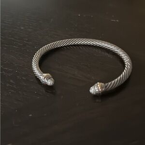 David Yurman Silver Cable Bracelet